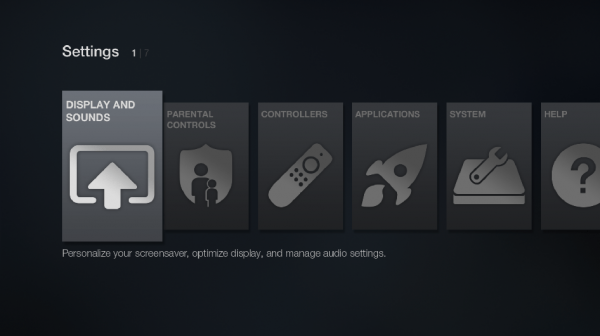 Fire TV Audio Settings